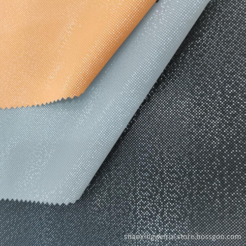 PU Leather with Bright Faillette